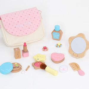 우디푸디 반짝반짝 메이크업세트 원목 화장품 장난감