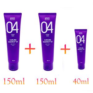 아모스컬링에센스이엑스 150ml 2개 + 휴대용 40ml 04 헤어컬 컬업 스타일링 크림 미용실