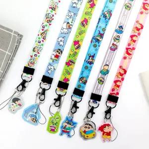 짱구는못말려 팬던트 목걸이줄 카드 핸드폰 귀여운 캐릭터 넥스트랩 짱구 흰둥이 부리부리 초코비