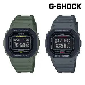 [롯데백화점]지샥 ORIGIN 스탠다드 스퀘어 DW-5610SU 유틸리티 컬러 시리즈 카키/그레이