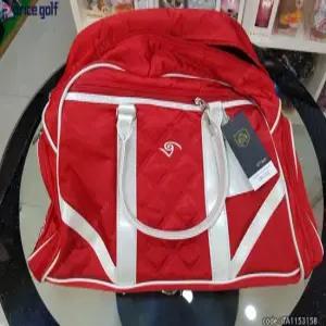 여성용 보스턴백  옷가방) 레드색상 골프백