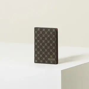 [닥스](강남점)DBWA2F280W3 [LOUIS CLASSIC] 닥스 브라운 DD 패턴 슬림 카드지갑