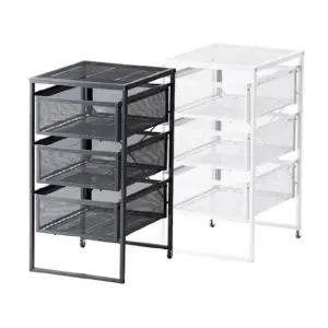 이케아 LENNART 렌나르트 이동식 서랍장 트롤리 카트 서류보관함 정리함 A4사이즈 철제수납장