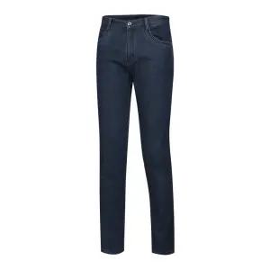 남성 따뜻한 융기모 안감 면 일자핏 청바지 GY-JEK-565-4-네이비