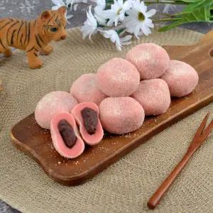 통팥앙금 옛날 찹쌀떡 딸기맛 50g 개별포장 20개입