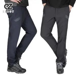 핫워킹 남성 빅사이즈 겨울 기모안감 벨트 등산 바지(SI23LP095M)