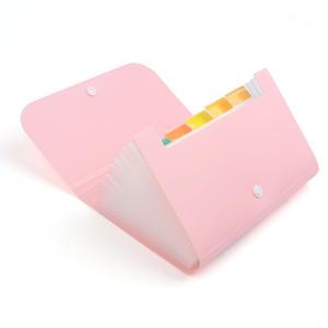 칸칸수납 은행통장정리 인덱스 똑딱이 파우치