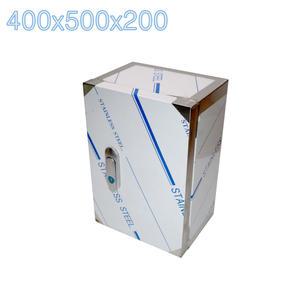 노출스텐함 400x500x200 SUS 노출방수 콘트롤박스 분전함 분전반 배전함 컨트롤박스 옥외전기