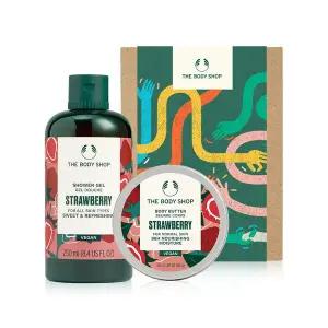 갤러리아 LYB [선물 포장] 스트로베리 바디케어 듀오 세트