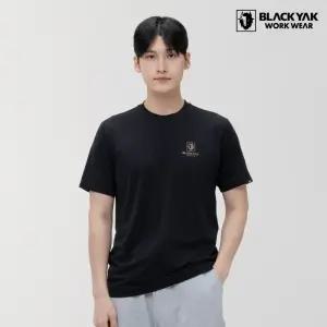 [블랙야크] 애슬레저 쿨링 반팔 캐주얼 냉감 반팔 티셔츠 쿨링 운동 등산 워크웨어 라운드 남여공용
