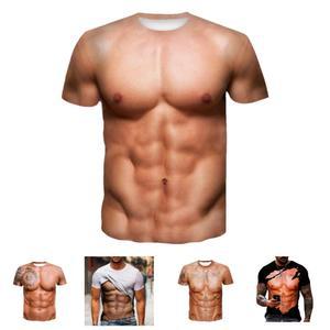 머슬핏 반팔 티셔츠 근육티 근육 갑바 복근 단체 티셔츠 이벤트 코스튬
