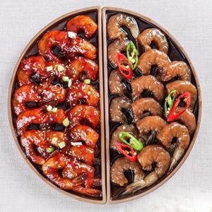 입맛 없을 때 먹기 편한 깐새우장 300G + 양념새우장 300G