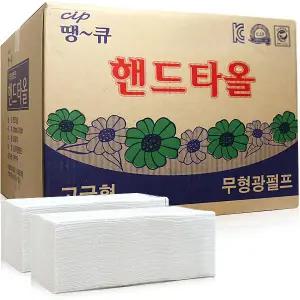 땡큐 무형광 핸드타올 2겹 30밴드 페이퍼타올 점보롤 휴지