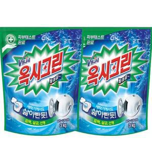 [옥시크린] 옥시크린 분말형 표백제 3kg x 2개 일반드럼겸용
