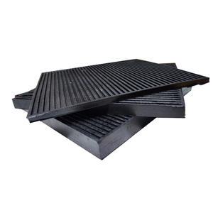 디와이호스 방진용 골 고무판패드 미끄럼 충격흡수 소음 스크레치방지 완충 진동방지 골판패드 300x300X50T