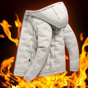 따뜻한 경량패딩 심플 디자인 방한점퍼 퀼팅 모자 아우터 겨울 파카