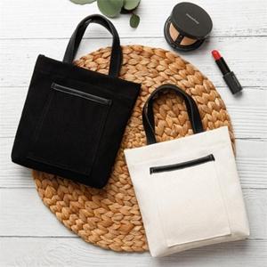 여자 캔버스 에코백 미니 토트백 천가방 크로스백