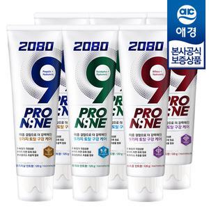 [애경] 2080 프로나인 치약 120g x6개