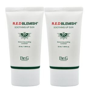 닥터지 레드 블레미쉬 수딩 업 선크림 50ml+50ml SPF50+ 최신상