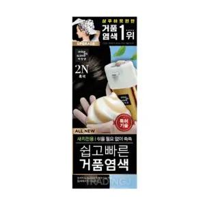 [신세계 규격](의정부점)아모레 미쟝센 올뉴 쉽고 빠른 거품염색 2N 흑색