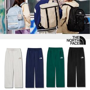 [매장정품] 노스페이스 남아 여아 스쿨 데이 홑겹 와이드 핏 트레이닝 팬츠 키즈 스트링 면 바지 NP6KQ02