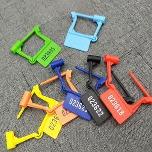 컨테이너 화물 봉인씰 일회용 플라스틱 자물쇠 도난 장금장치