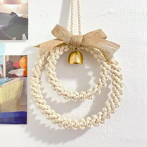 [문구티쳐] 토단 마크라메 더블링 도어벨 만들기 1인세트 DIY 마크라메키트 벽걸이소품