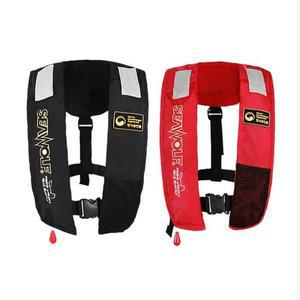 [씨울프][본사직영] 씨울프 SW-7F03 자동팽창식 구명조끼 선상 낚시 수분감지식 해양수산부 형식 승인