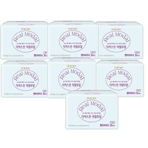 디어스킨 리얼모달 슈퍼롱 팬티라이너30px7팩