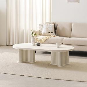 [기타]거실 템바보드 세라믹 소파테이블 좌식 원형 탁자