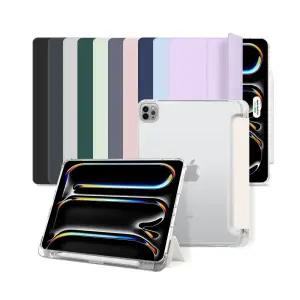 아이패드 에어7(M3)/에어6(M2) 11, 에어5/에어4 10.9 클리어 애플펜슬 수납 케이스