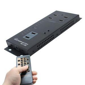 [XBH94115]모니터 HDMI 분배기 4대2 리모콘 HDCP지원 4k