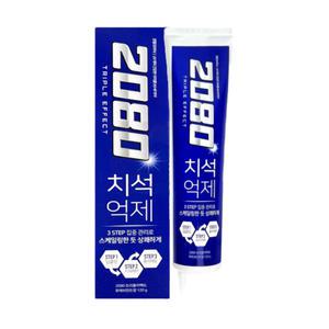 애경 2080 트리플 이펙트 치약 후레쉬민트향 120g 1개