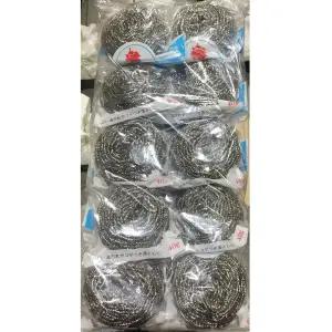 (수량 10개) 철수세미 새하얀 40g/스텐레스/주방/철수세미/주방/수세미/스텐/다목적/탄냄비/설거지/청소