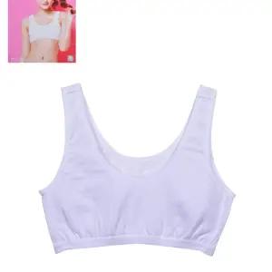 (BYC) 면스판 1단계 주니어 스포츠 브라/속옷/쥬니어/브래지어/편한/브라자/선물/예쁜/여학생/노와이어