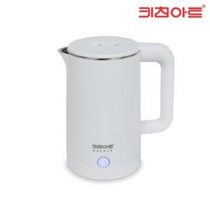 키친아트 대용량 스텐 커피포트 무선포트 전기주전자 이중단열 1.8L