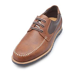 보닌 천연소가죽 유팁 스티치 투톤나염 캐주얼화 CSE242TBR