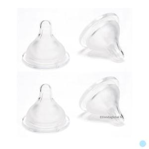 에디슨 아기 모유감성 PPSU 젖꼭지 리필 1단계 X4개