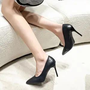 SWHM8100 빅사이즈가능 스틸레토 하이힐 여성정장구두 면접구두