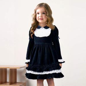 유아 겨울 벨벳 원피스 발표회의상 어린이집 파티 유아드레스 유아동의류 입학선물 봄 가을