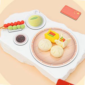 클레이 미니어쳐 중국 음식만들기 딤섬 탕후루 자석만들기 돌봄교실 수업재료