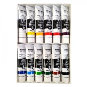 HGR 터너 아크릴과슈 물감set 40ml 12색(GTAG04012C)