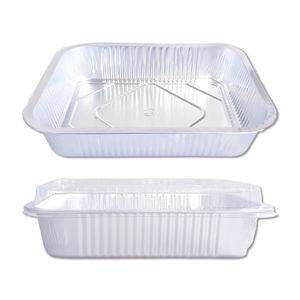 [기타]삼아 알루미늄 직화용기 3320ml 프리미엄 사각용기 10개