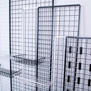 킹철물 네트망 인테리어 철망 네트망 매장진열대 메쉬망 벽면망걸이2개포함
