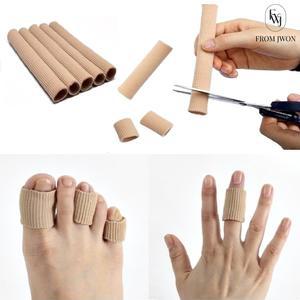 손가락 관절 보호대 발가락 보호 아대 실리콘 밴드 부목 골무 티눈 물집 굳은살