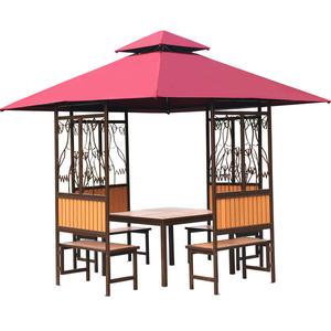 이동식 파고라 전원주택 야외용 오두막 바베큐장 펜션