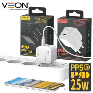 [베온] 네모 PD 25W PPS 초고속 가정용 충전기 (C포트 1구)