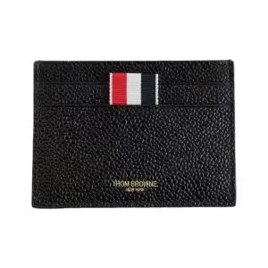 26SS 톰브라운 페블 그레인 싱글 카드지갑 블랙 MAW020L 00198 001