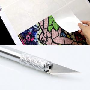 보석십자수 도안보호시트지 공예용재단칼