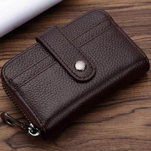 [HYIK17BB_4B]가죽카드지갑 남자지갑 아코디언지갑